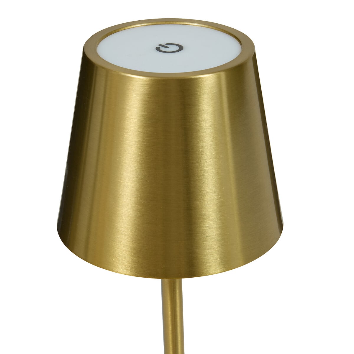 Candeeiro de mesa CODY dourado usb 36cm