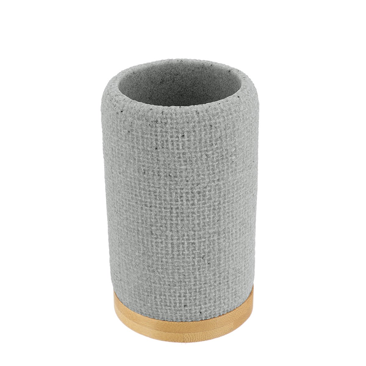 Copo WC Efeito Malha Cinza