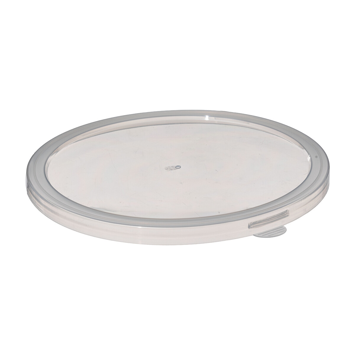 Caixa redonda de vidro com tampa 4,4l