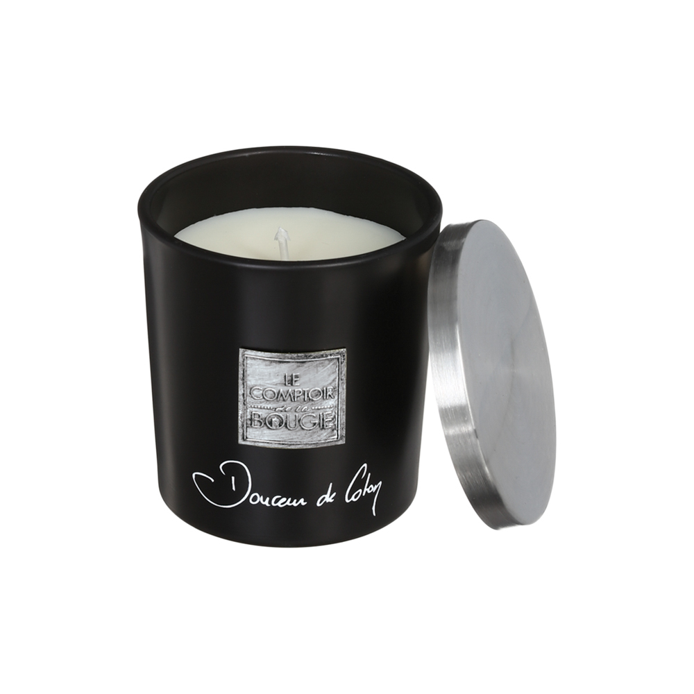 Vela perfumada  do&ccedil;ura algod&atilde;o 130 gr