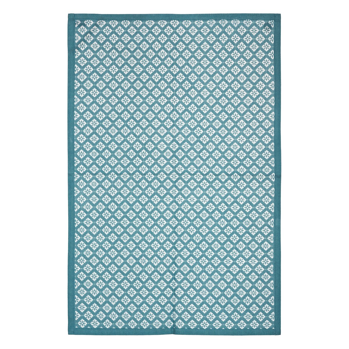 Conjunto de 3 panos de cozinha azul