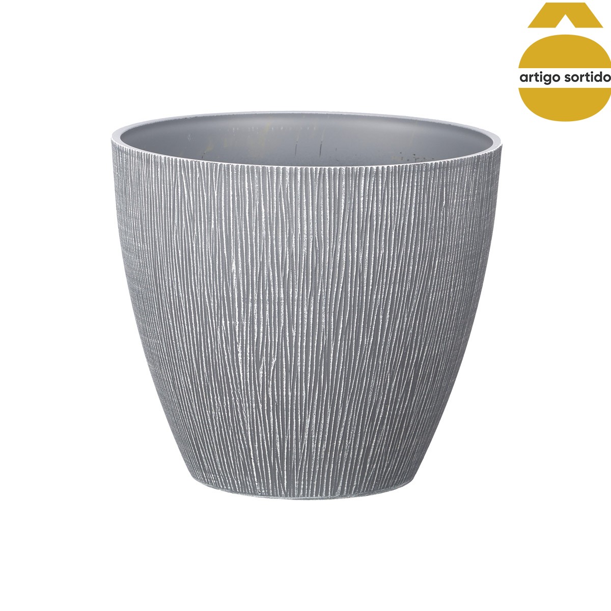 Vaso pl&aacute;stico 3 cores sortidas