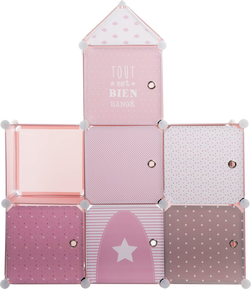 Castelo de arruma&ccedil;&atilde;o rosa