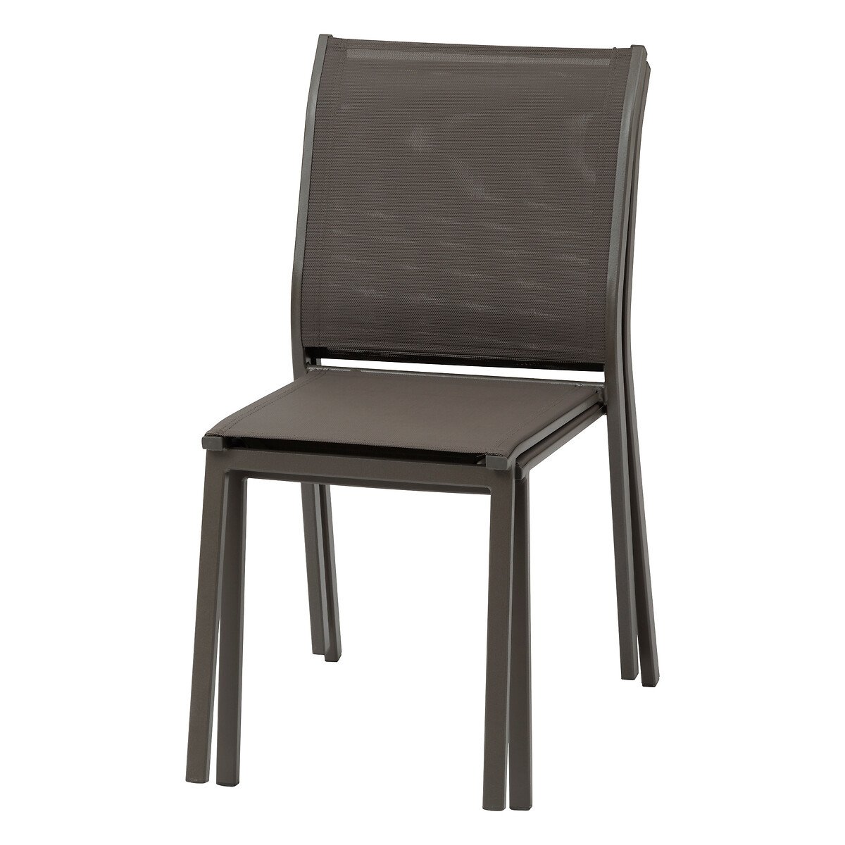 Cadeira empilhável ESSENTIA em alumínio