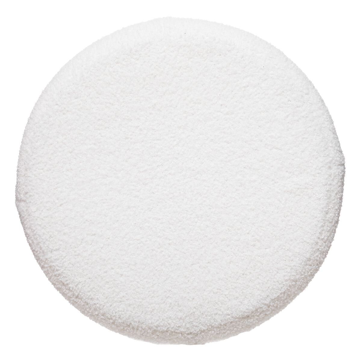 Pufe vibe redondo branco