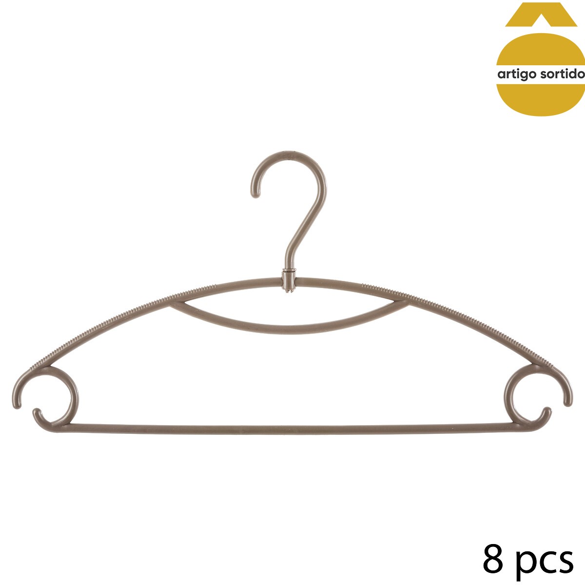 Conjunto de 8 cabides