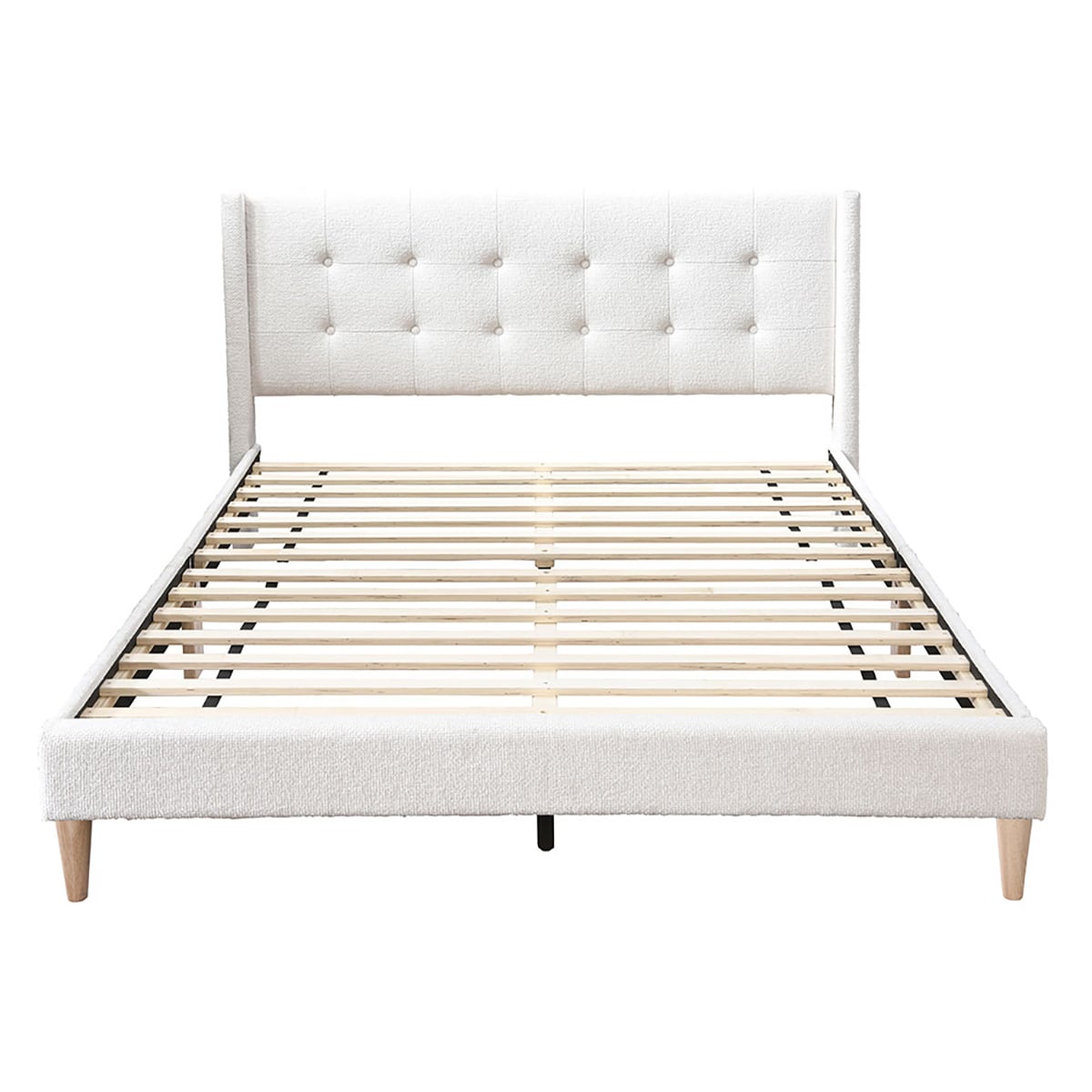 Cama PEARL bege 160x200cm