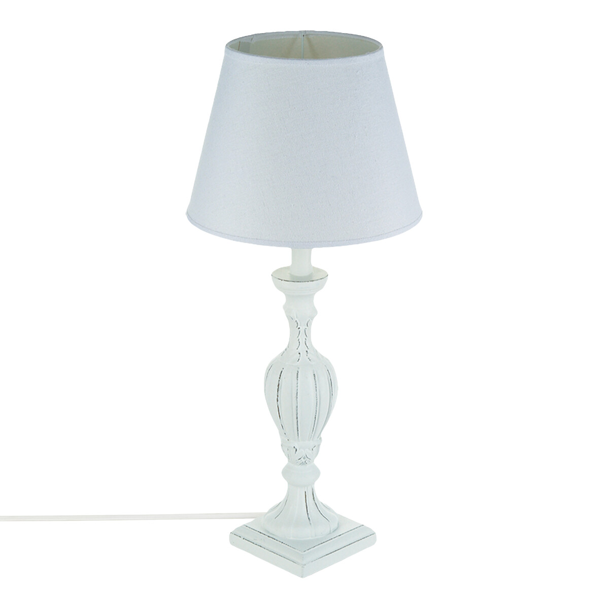 Candeeiro de mesa RENZO branco 54cm