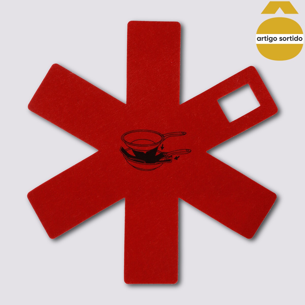 Conjunto de 2 protetores anti riscos para frigideiras