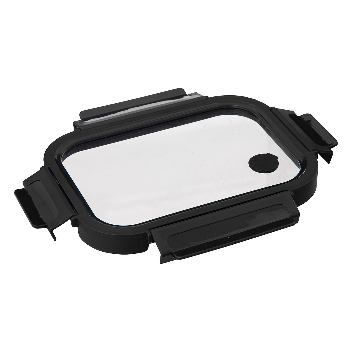 Caixa hermética CLIPEAT retangular em vidro 0,5l