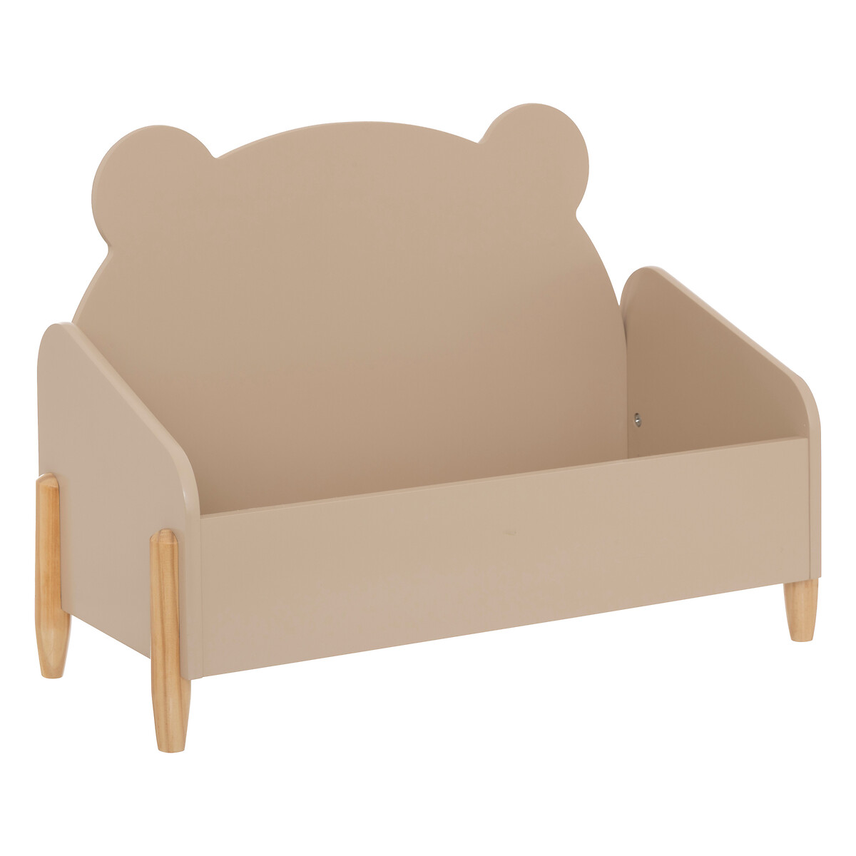 Caixa de arruma&ccedil;&atilde;o urso DOUCEUR bege