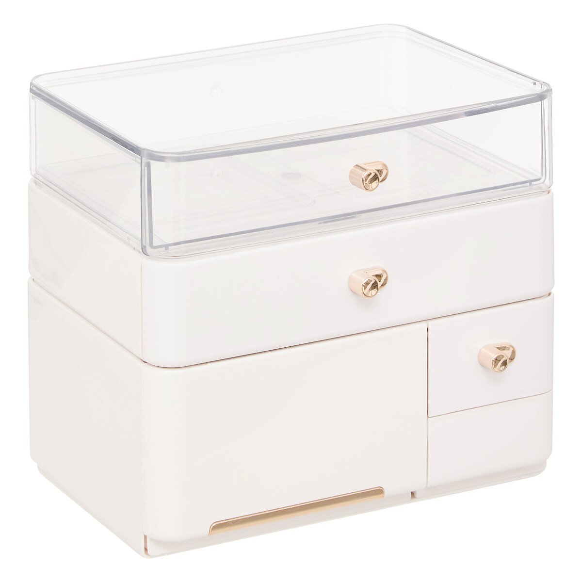 Organizador wc branco com gavetas 27cm