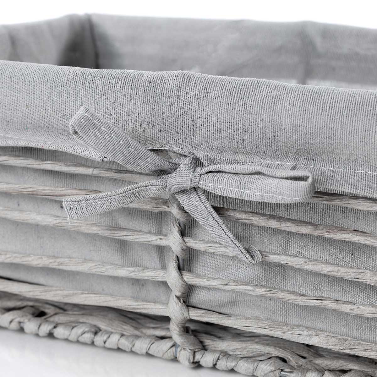 Cesto wc cinza 27x39cm,  Cesto wc cinza 27x39cm