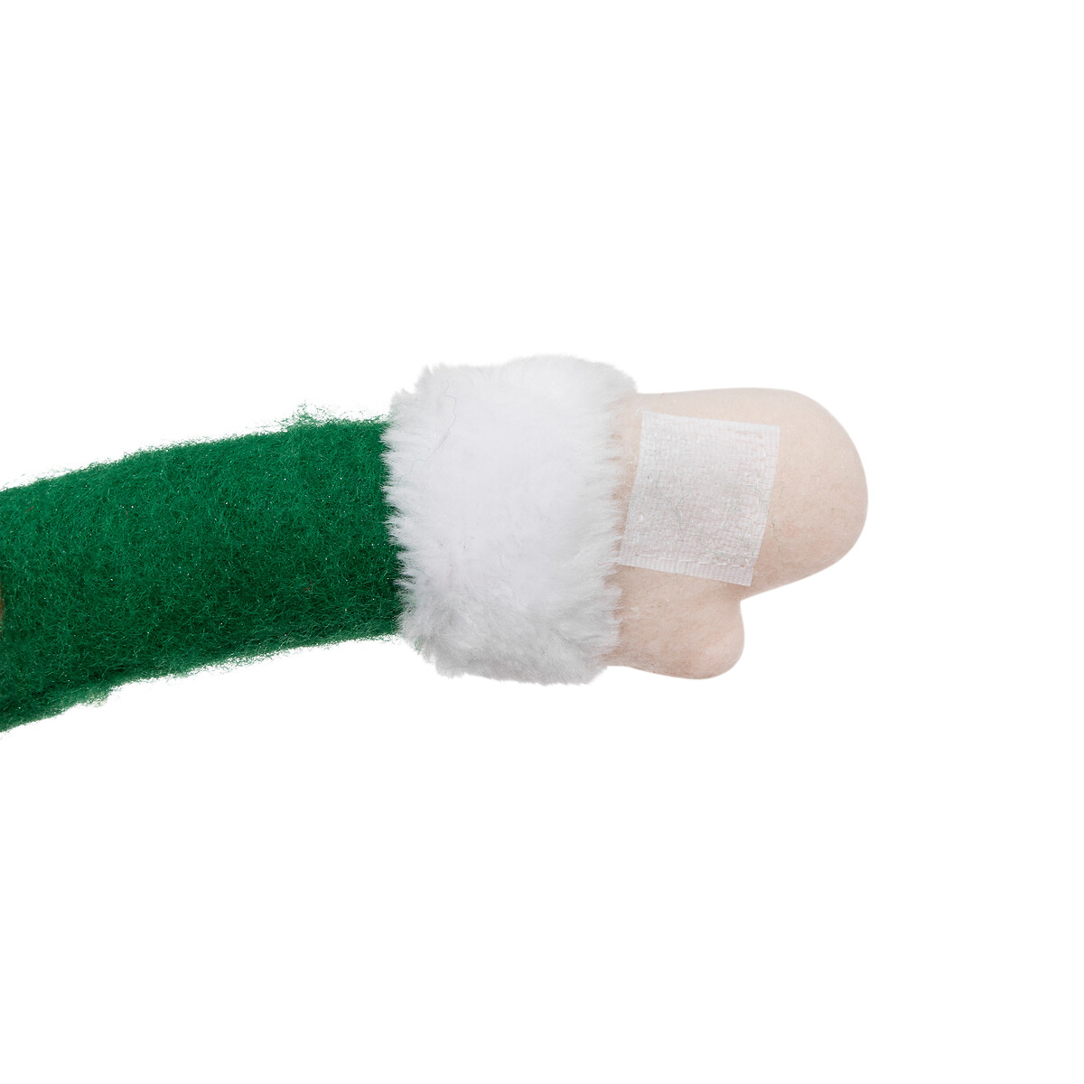 Figura duende vermelho e verde 74cm