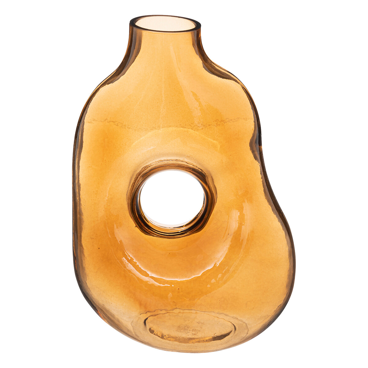 Jarra de vidro ambar DONUT