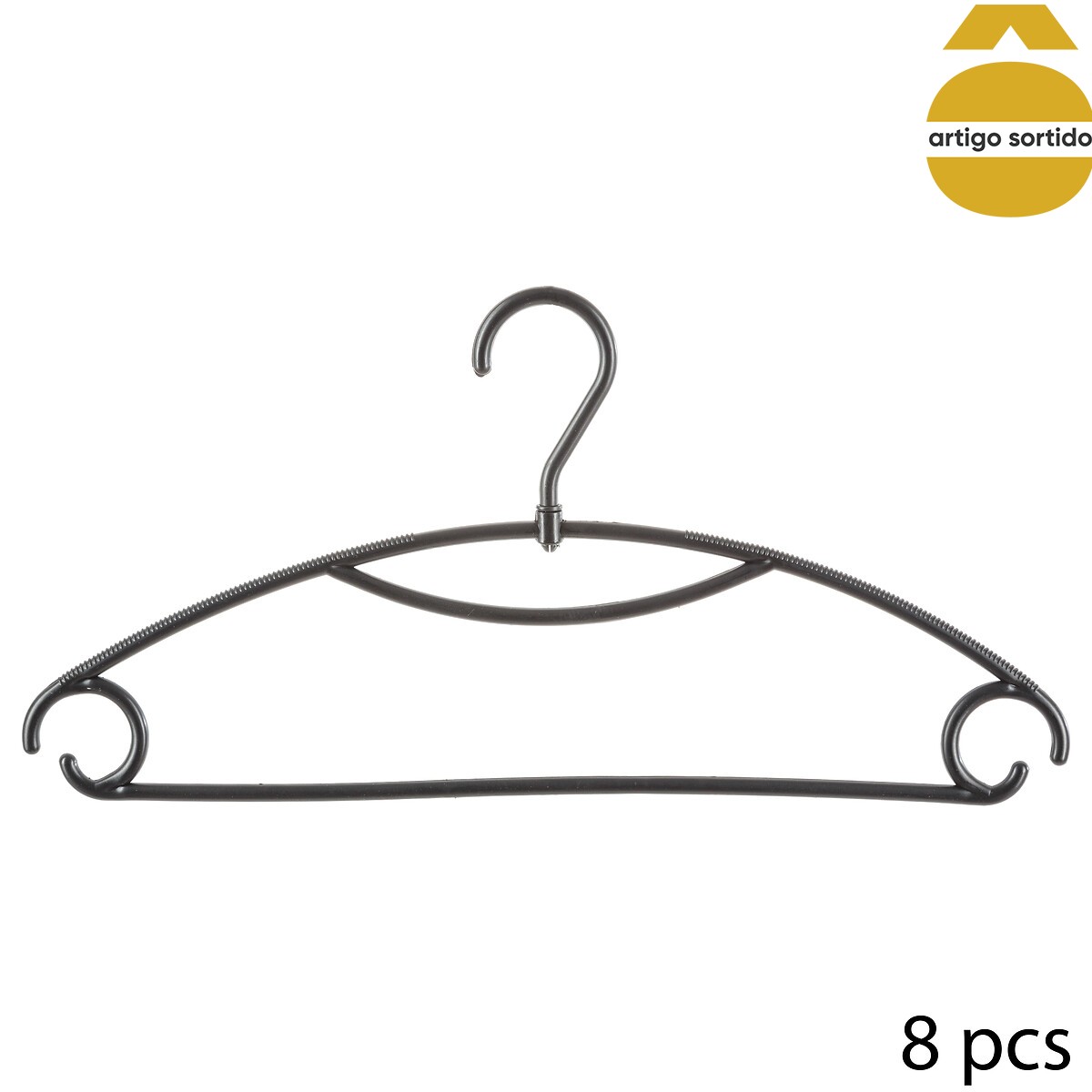 Conjunto de 8 cabides