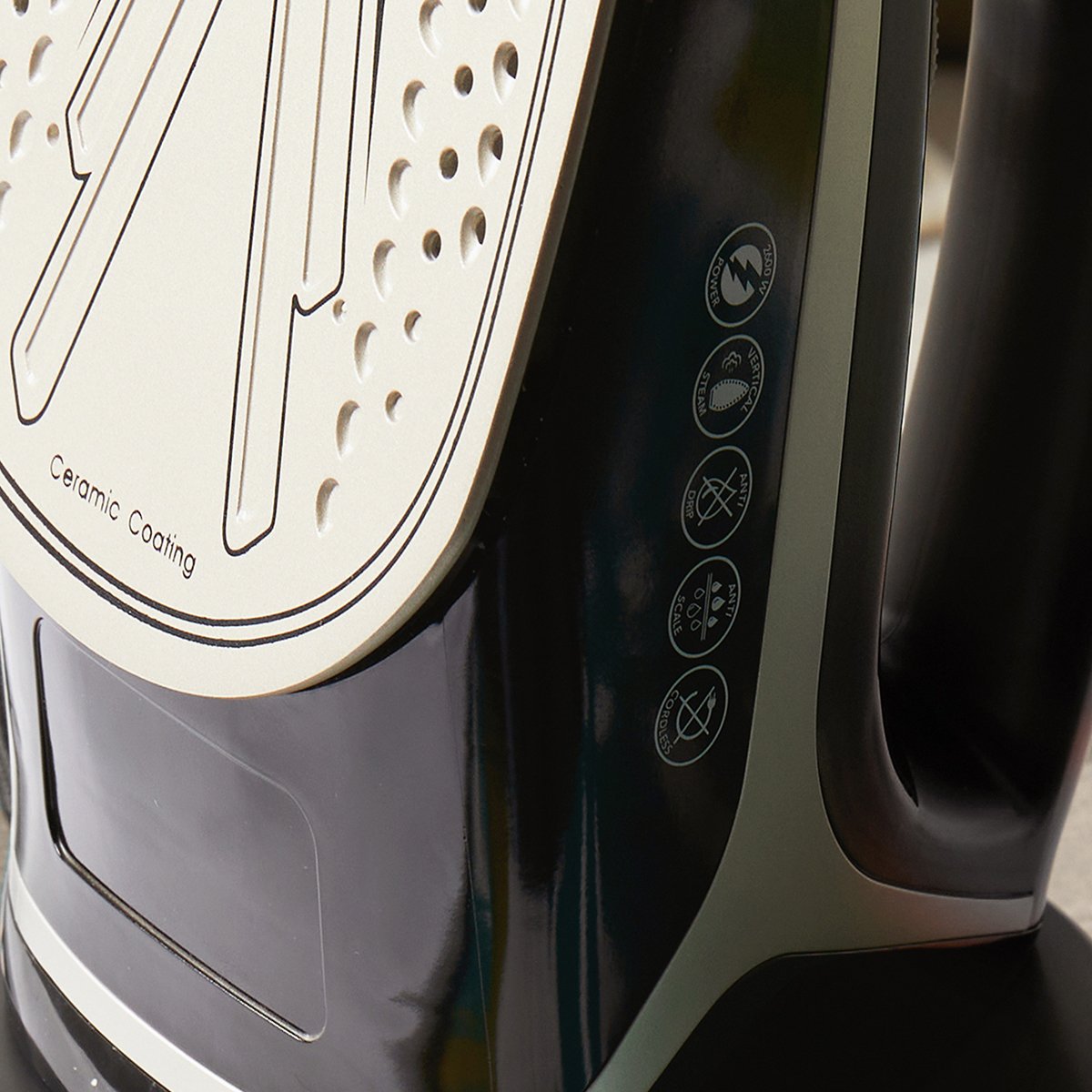 Ferro a vapor sem fio 2 em 1 com carregador