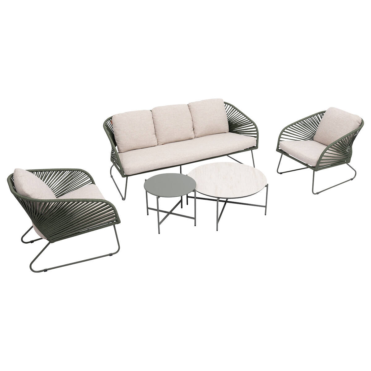 Conjunto de jardim BELANO laurier 5 lugares