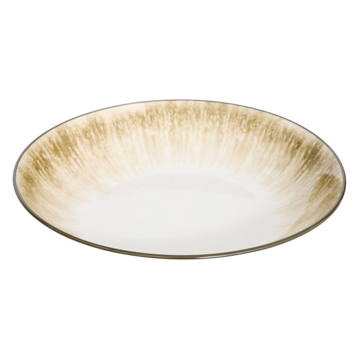 Servi&ccedil;o de mesa 12 pe&ccedil;as SOPHIE castanho