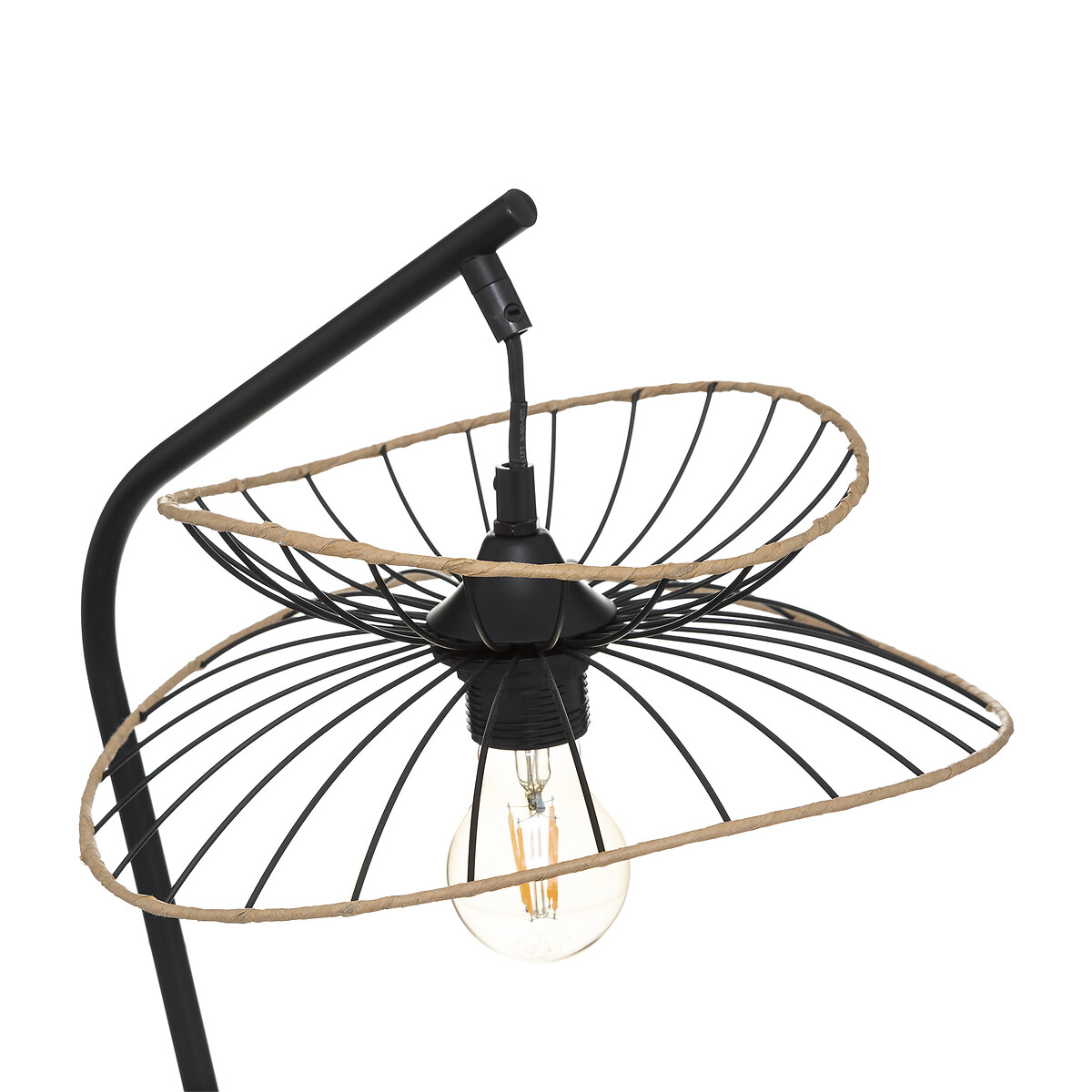 Candeeiro de mesa alara preto 50cm,  Candeeiro de mesa alara preto 50cm