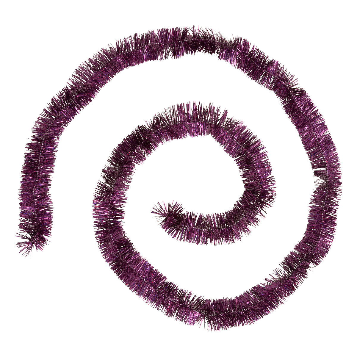 Grinalda holográfica violeta 200cm