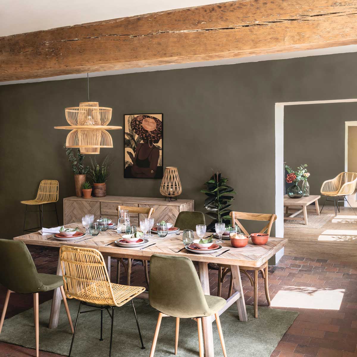 Tapete JOANNE verde 160x230cm