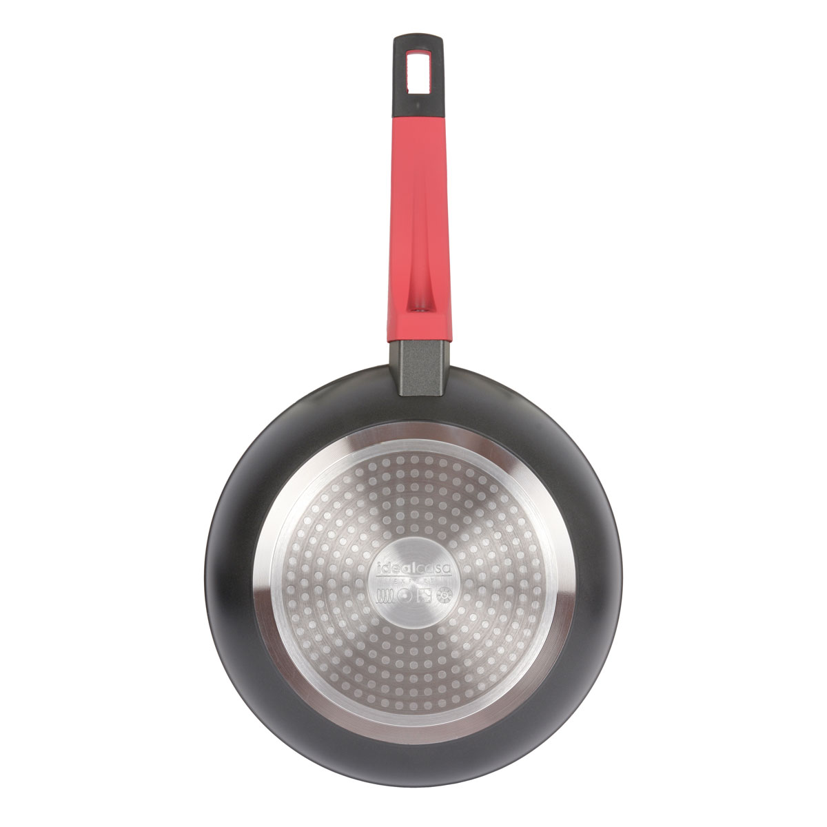 Conjunto de 2 frigideiras com pega vermelha Petra 24/28cm