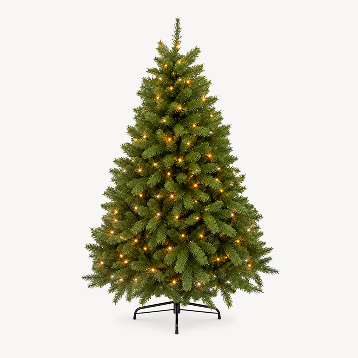&Aacute;rvore de natal LUMERIA verde 180cm com leds