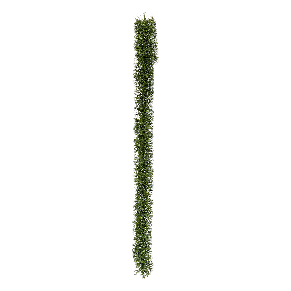 Grinalda verde com efeito neve 270cm
