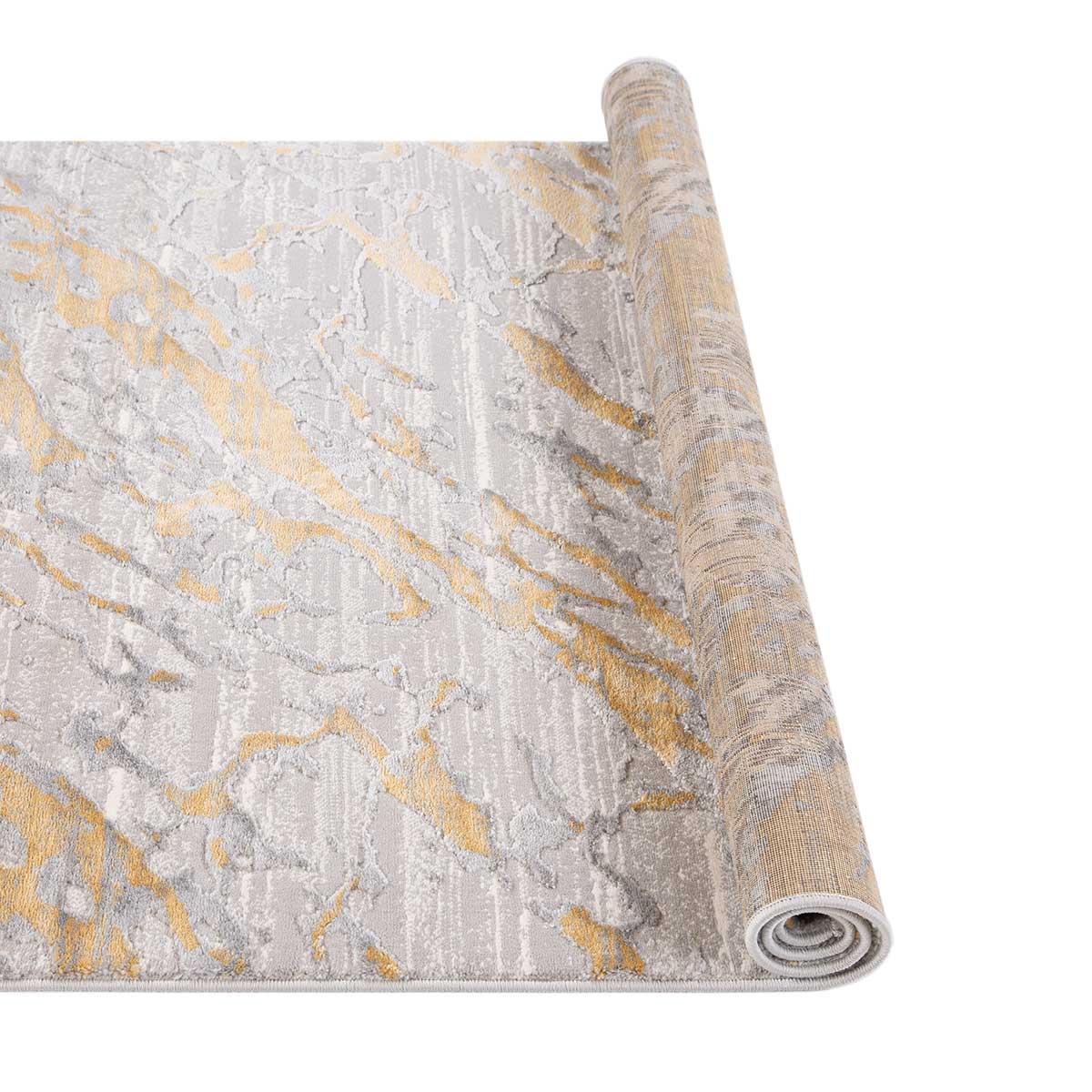 Tapete VIQI waves amarelo 120x160cm