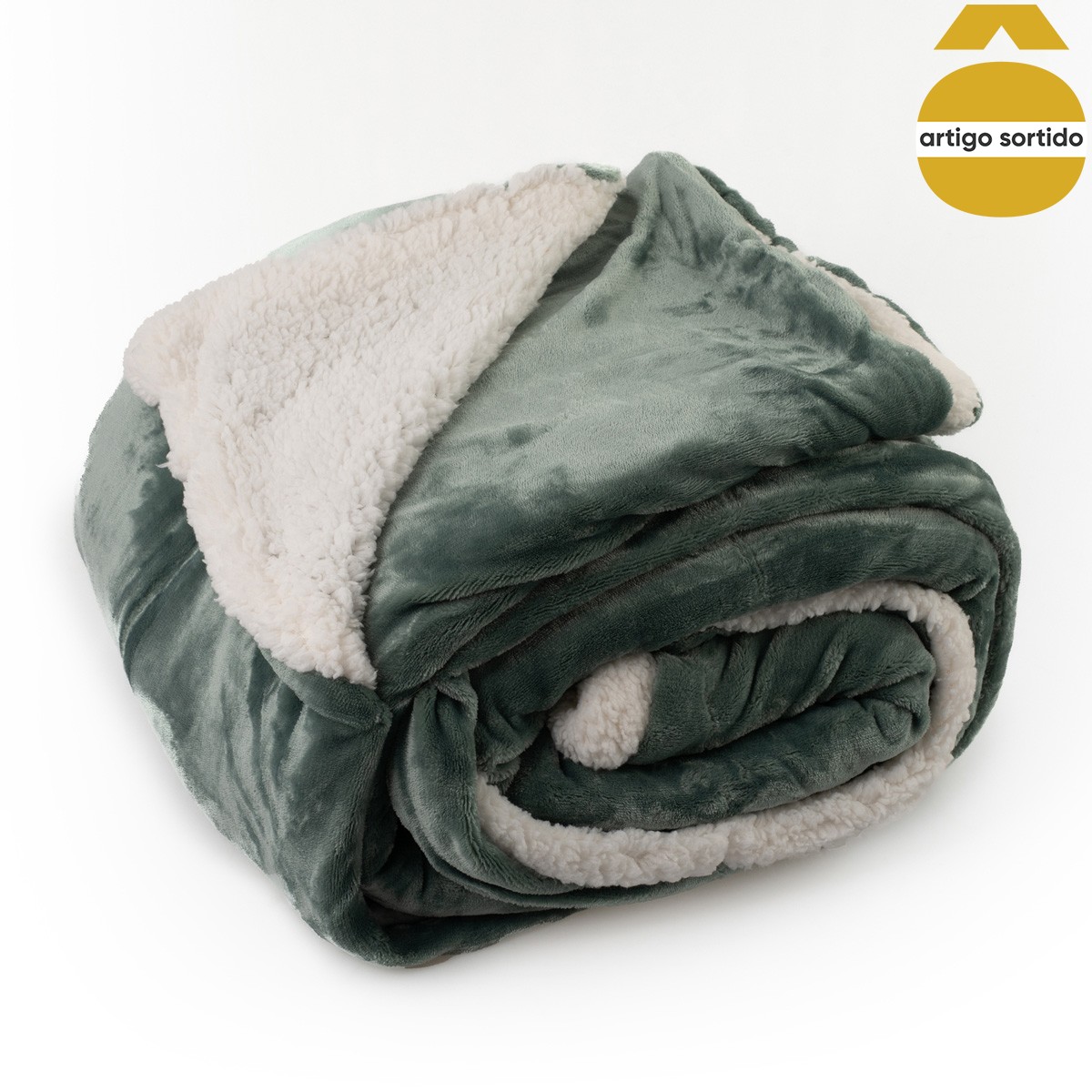 Manta SHERPA flanela 120x160cm