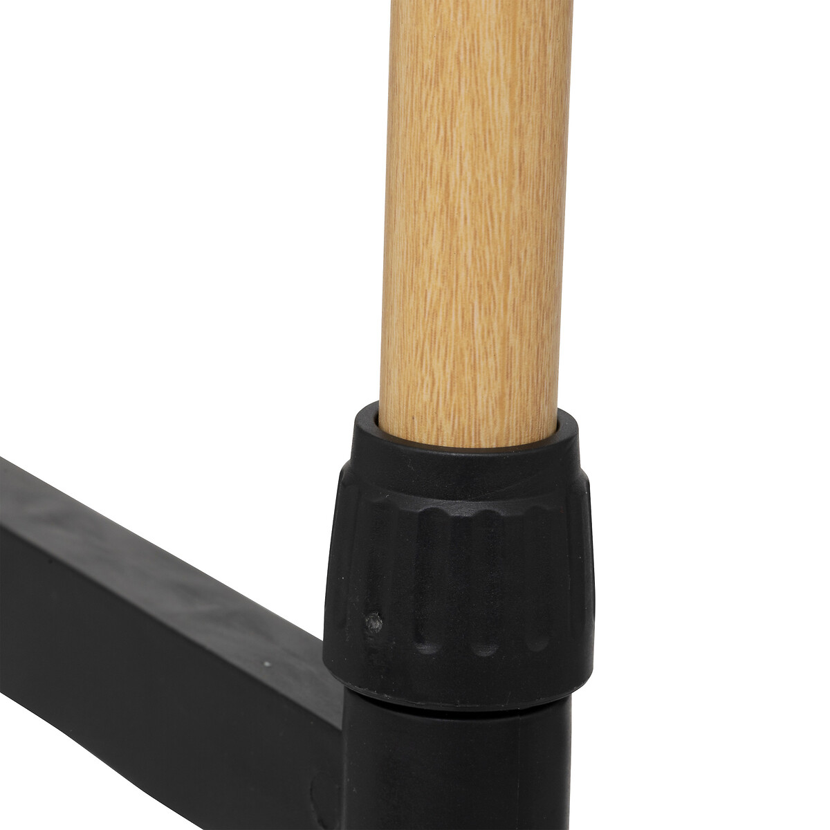 Cavalete em metal branco preto WOODY