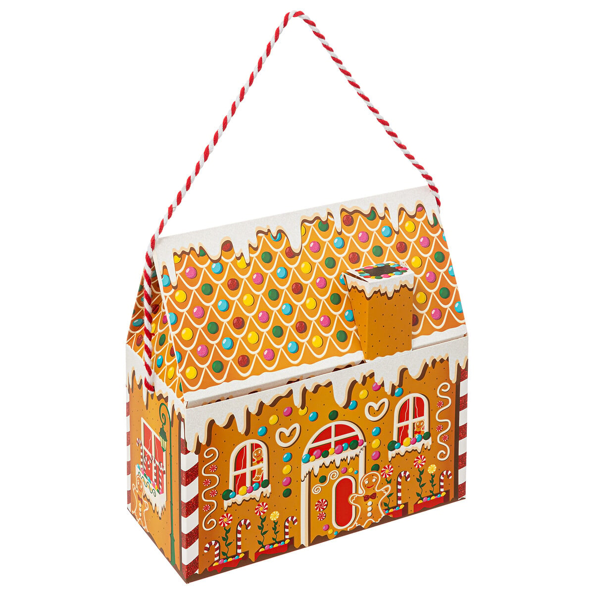Caixa de oferta casinha gengibre
