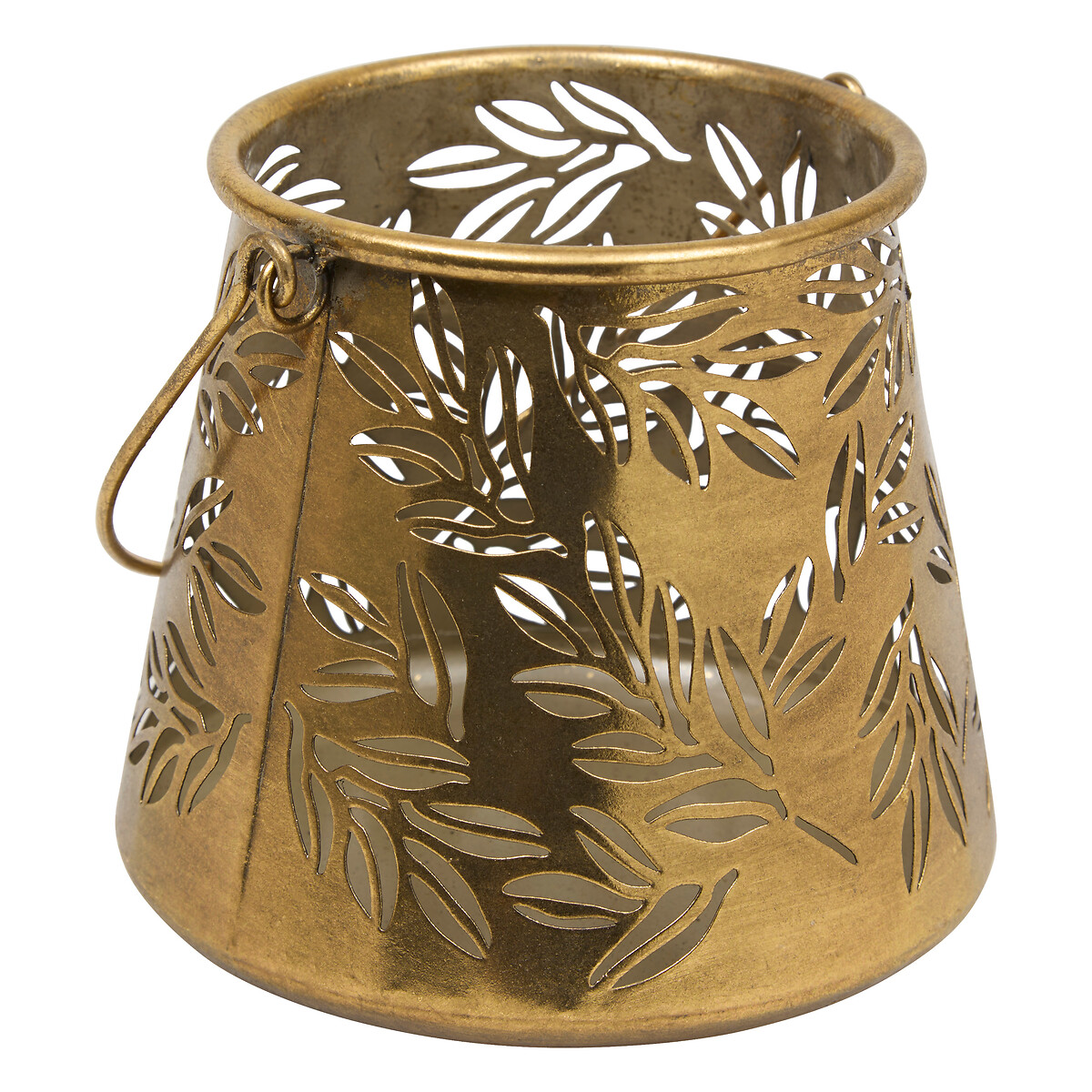 Lanterna BELLI dourada de metal