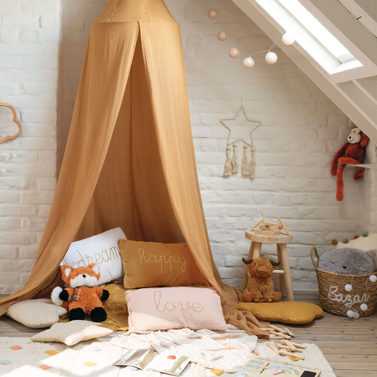 Peluche raposa GINGER laranja