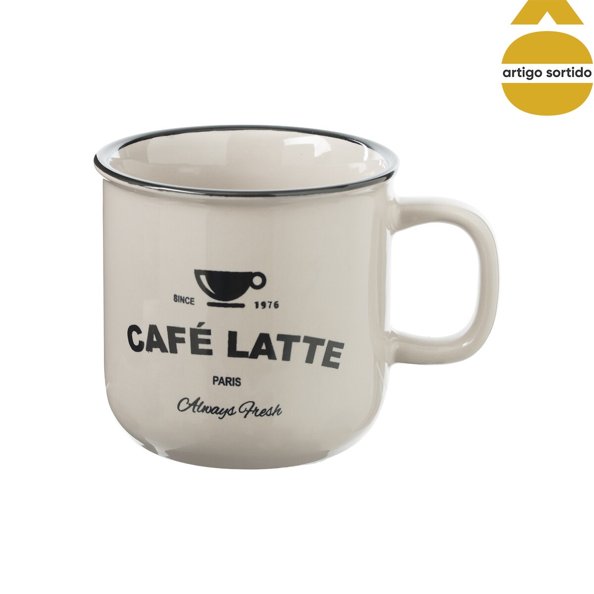 Caneca de cer&acirc;mica BISTROT 42cl
