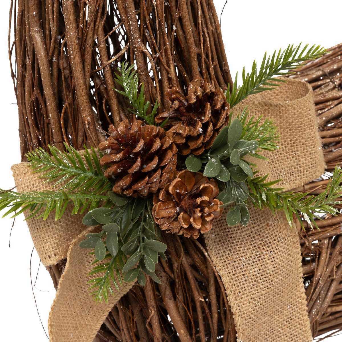 Rena ramos com laço de juta 125cm