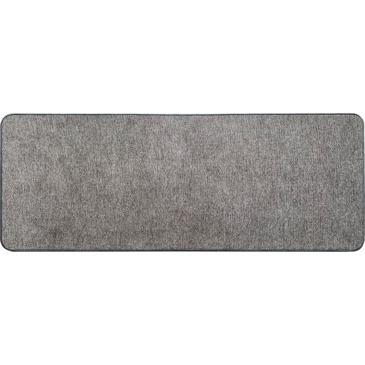 Tapete de entrada HEXAGONE cinza claro 45x120cm
