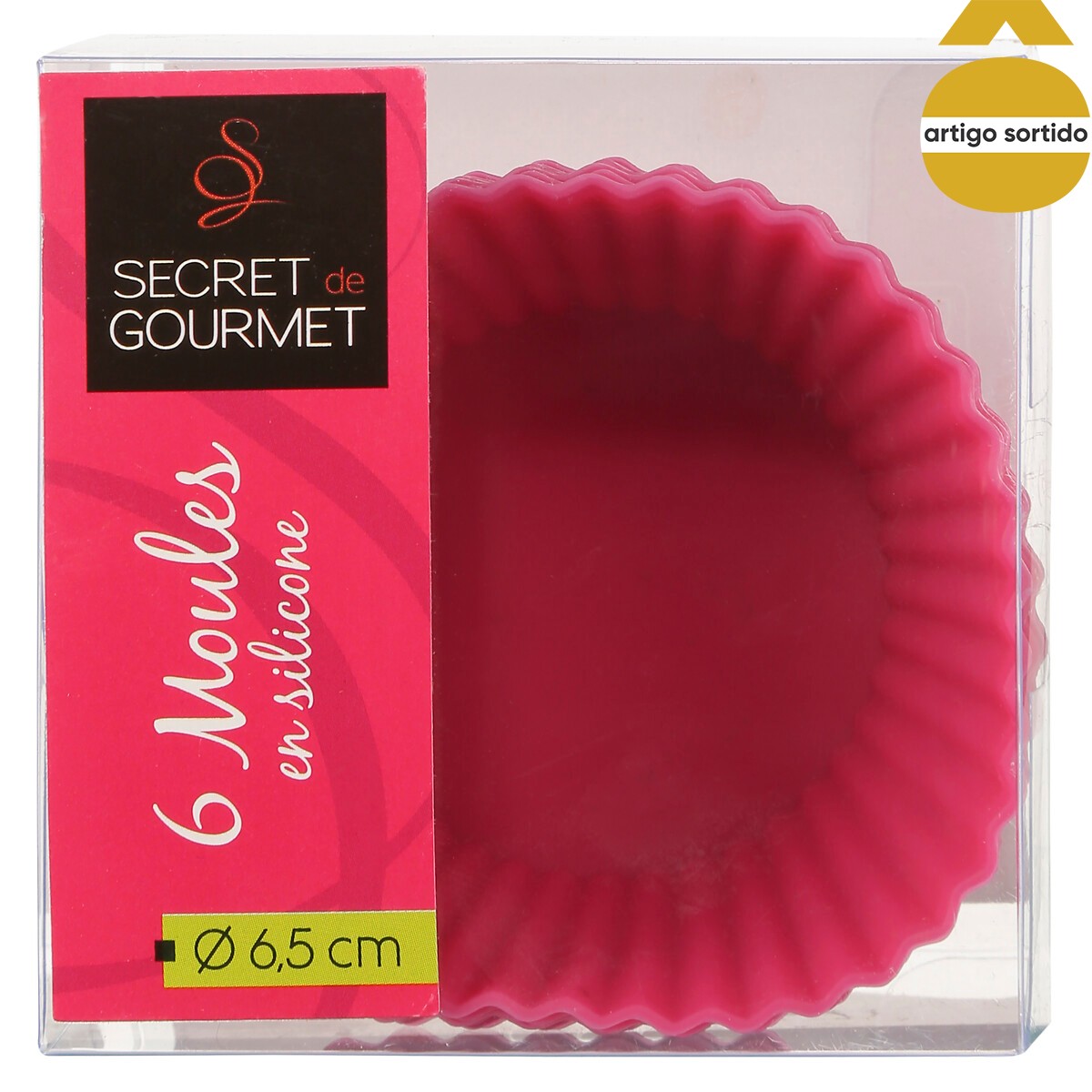 Conjunto de 6 formas para queques