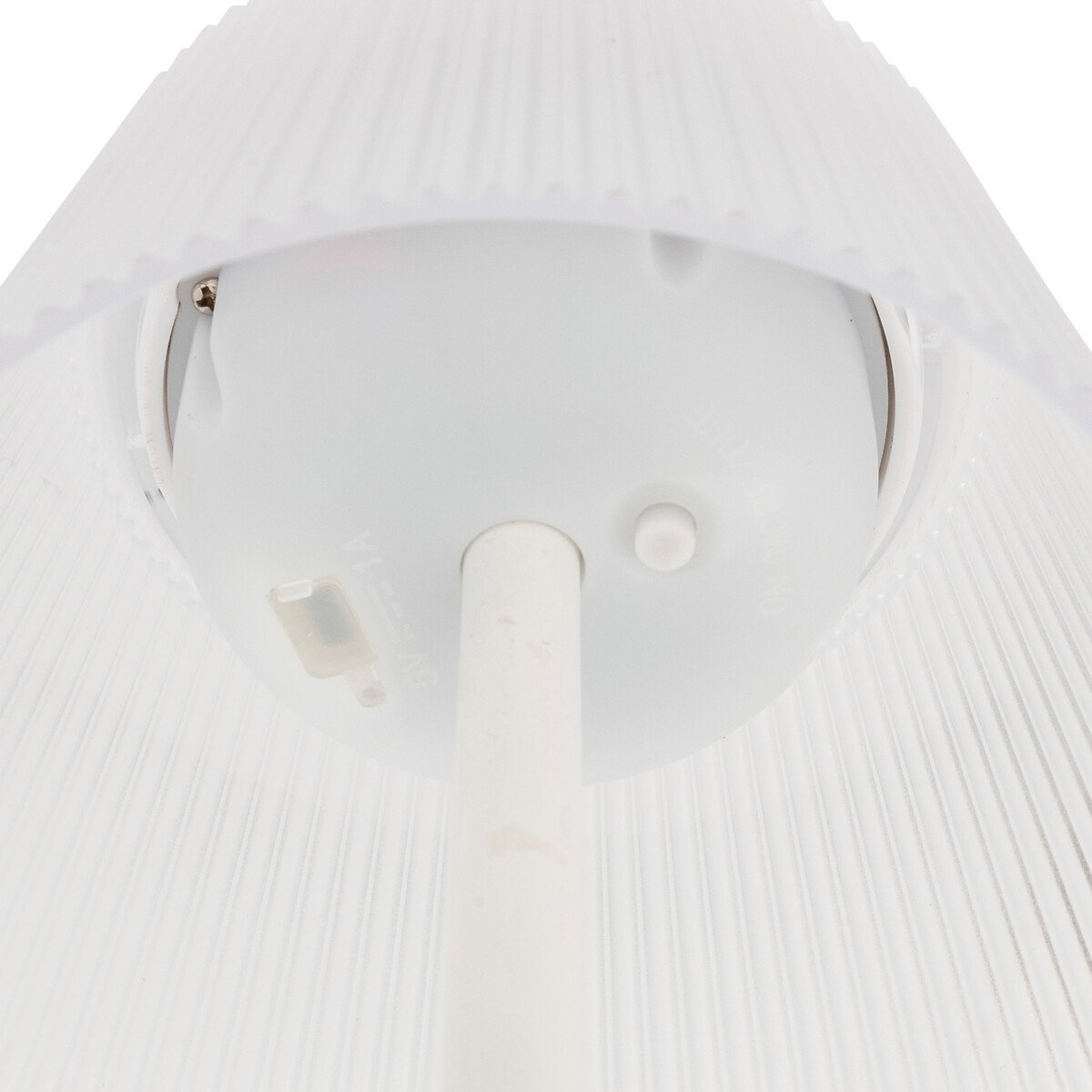 Candeeiro Solar USB Katy Branco