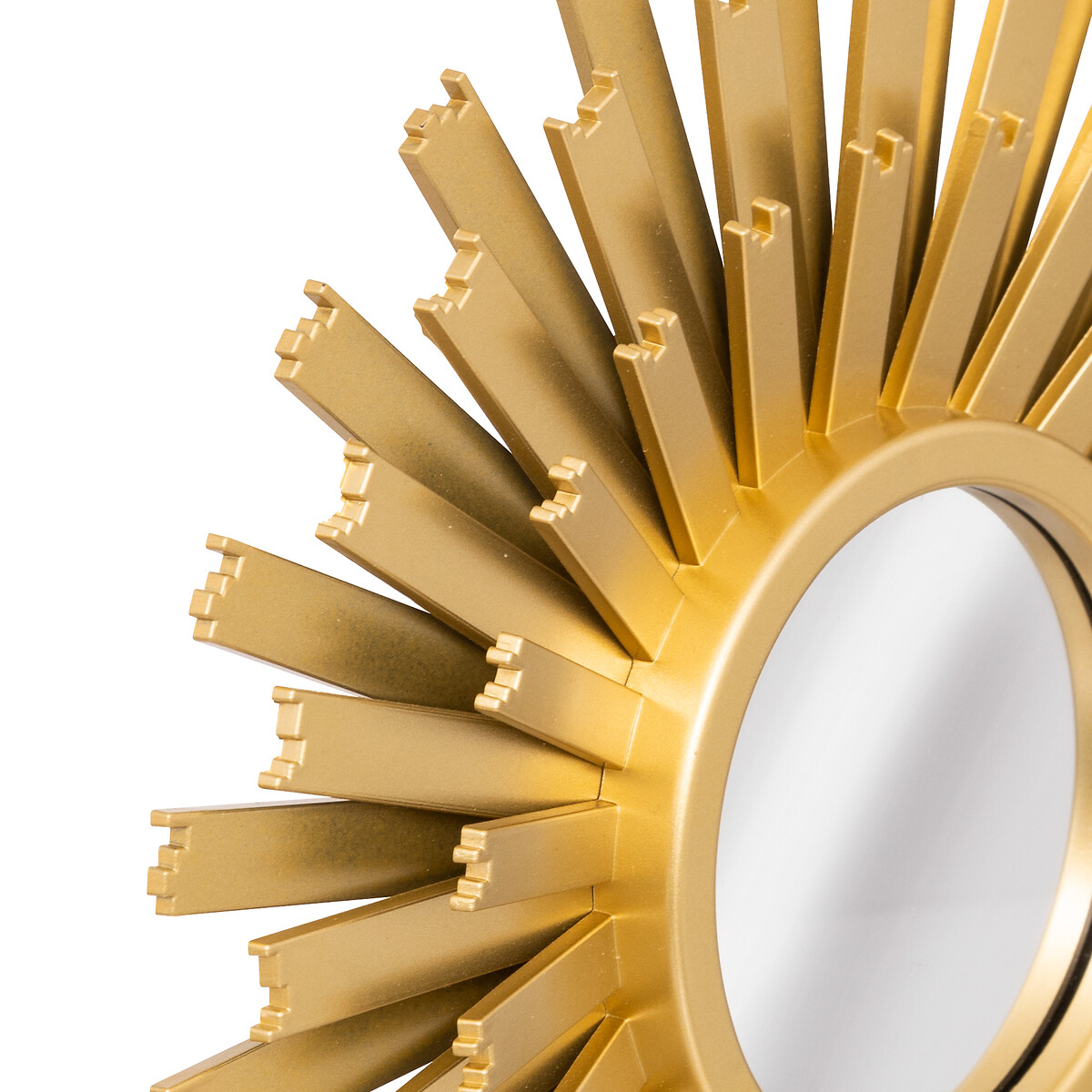 Conjunto de 3 espelhos dourados amed 25cm