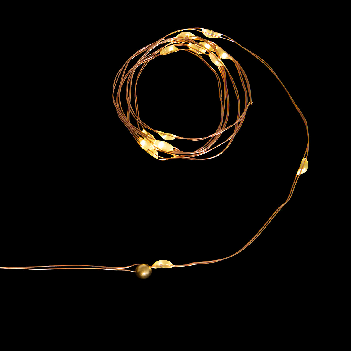 Série de natal branco quente 1M 20LED