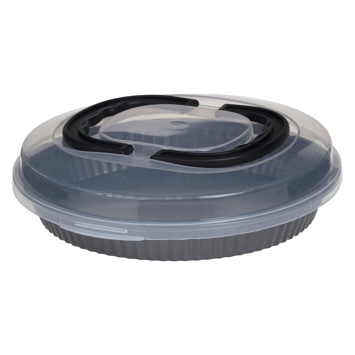 Forma com tampa para transporte 26cm
