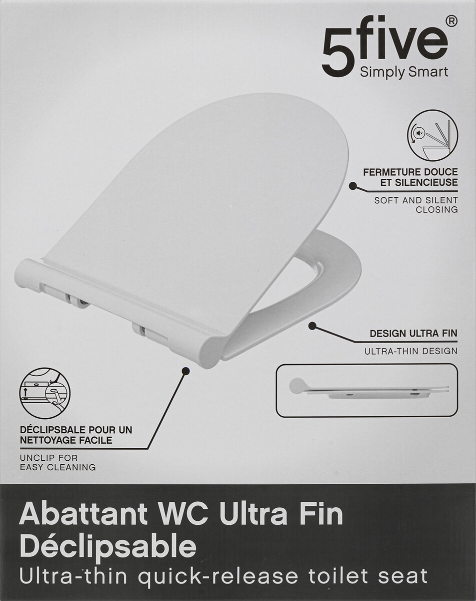 Tampa wc soft close branca