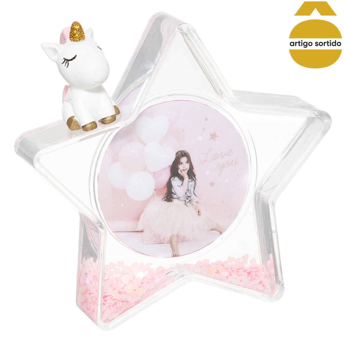 Estrela decorativa unic&oacute;rnio