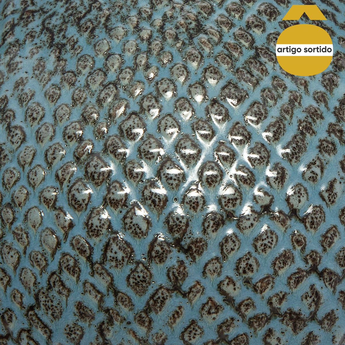 Candeeiro de mesa JOAS bola em cer&acirc;mica