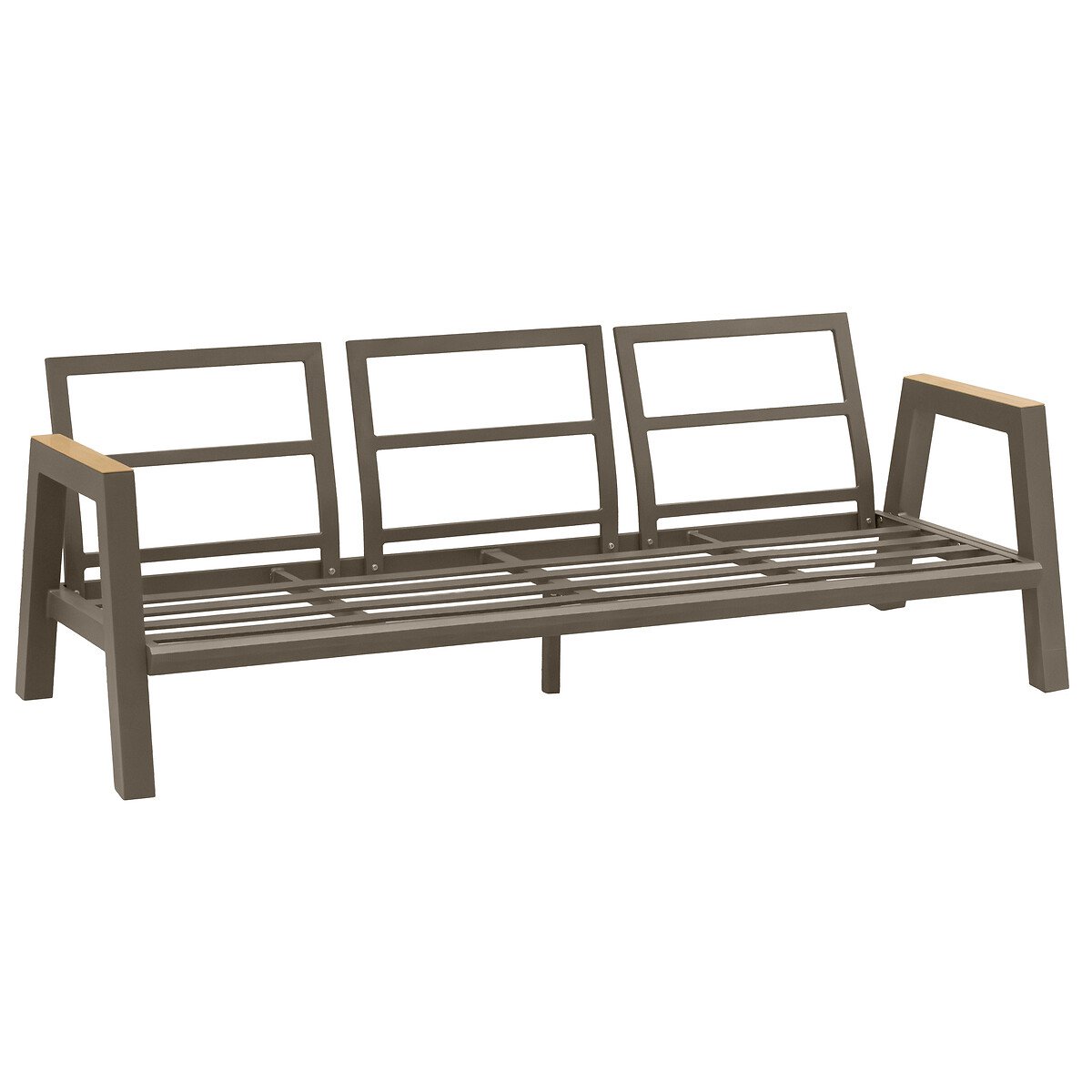 Conjunto de jardim AXIOME pralin&eacute; bege 5 lugares