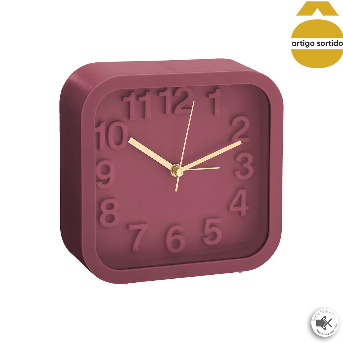 Relógio despertador 3d,  Relógio despertador 3d