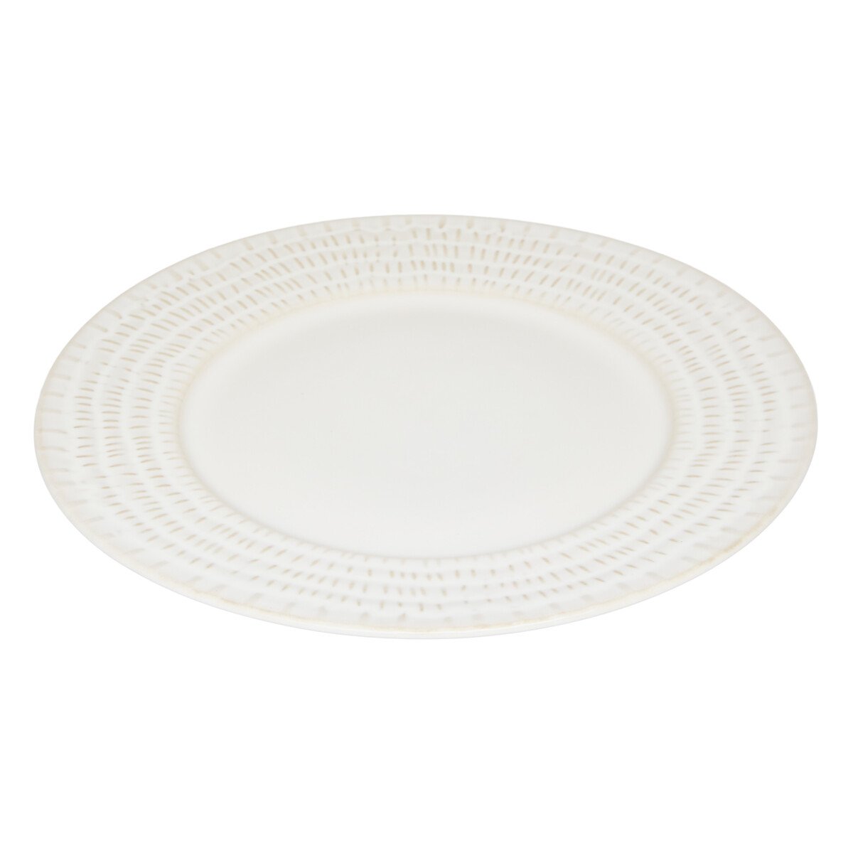 Prato raso CAMILLE branco 27cm