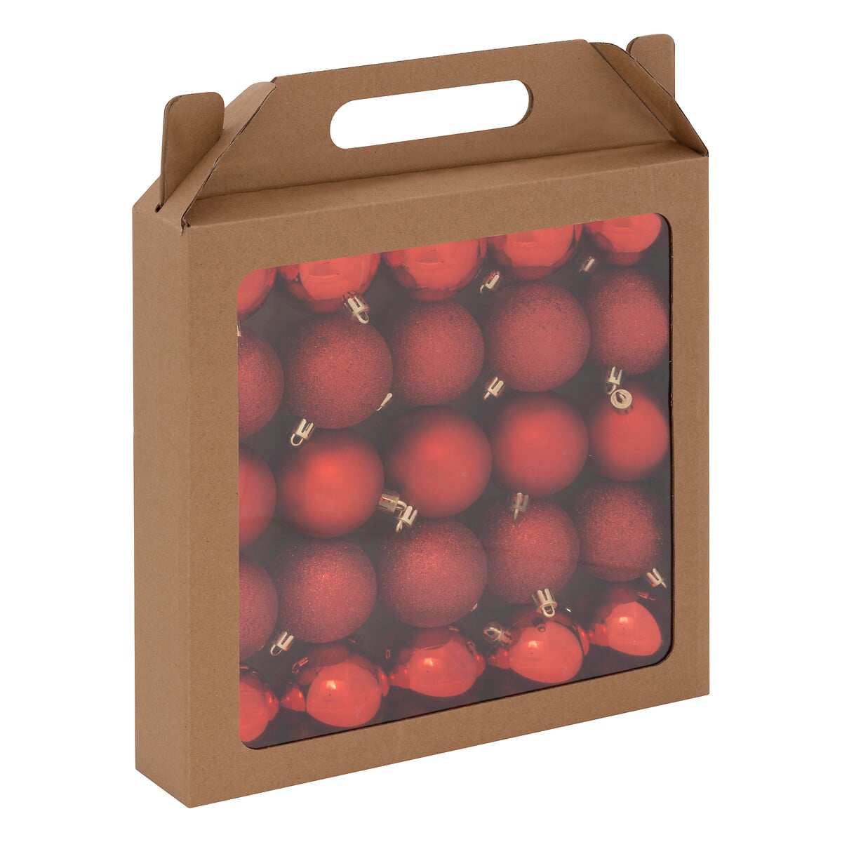 Conjunto de 25 bolas de natal D6cm